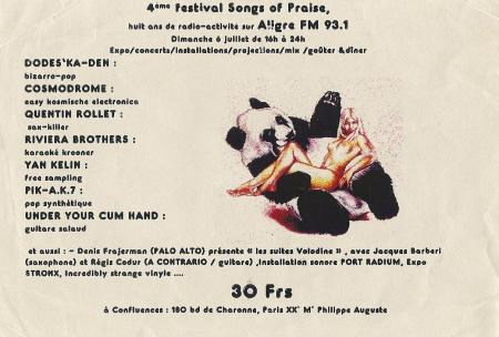Festival Songs of Praise à Confluences 1998